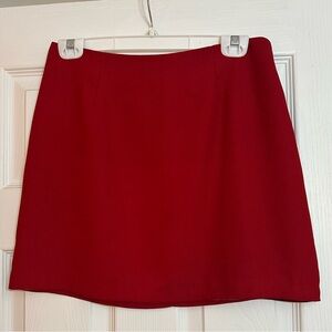 New awesome red miniskirt